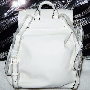 Large white backpack